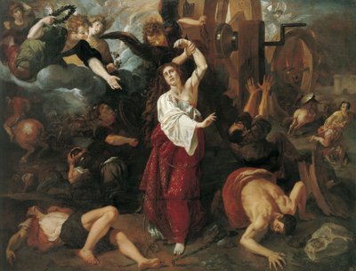 The Martyrdom of St Catherine of Alexandria by Vicent Castelló